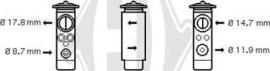 Diederichs DCE1008 - Izplešanās vārsts, Gaisa kond. sistēma autodraugiem.lv