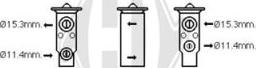 Diederichs DCE1083 - Izplešanās vārsts, Gaisa kond. sistēma autodraugiem.lv