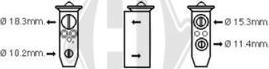 Diederichs DCE1030 - Izplešanās vārsts, Gaisa kond. sistēma autodraugiem.lv