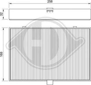 Diederichs DCI1030 - Filtrs, Salona telpas gaiss autodraugiem.lv