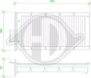 Diederichs DCI1114 - Filtrs, Salona telpas gaiss autodraugiem.lv