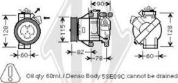 Diederichs DCK1550 - Kompresors, Gaisa kond. sistēma autodraugiem.lv