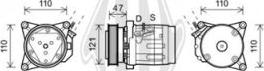 Diederichs DCK1154 - Kompresors, Gaisa kond. sistēma autodraugiem.lv