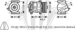 Diederichs DCK1217 - Kompresors, Gaisa kond. sistēma autodraugiem.lv