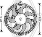 Diederichs DCL1090 - Ventilators, Motora dzesēšanas sistēma autodraugiem.lv