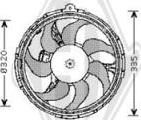 Diederichs DCL1091 - Ventilators, Motora dzesēšanas sistēma autodraugiem.lv