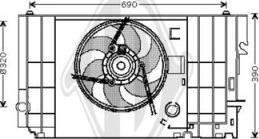 Diederichs DCL1065 - Ventilators, Motora dzesēšanas sistēma autodraugiem.lv