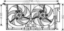 Diederichs DCL1010 - Ventilators, Motora dzesēšanas sistēma autodraugiem.lv