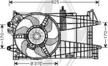 Diederichs DCL1011 - Ventilators, Motora dzesēšanas sistēma autodraugiem.lv