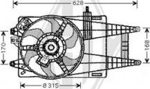 Diederichs DCL1084 - Ventilators, Motora dzesēšanas sistēma autodraugiem.lv