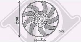 Diederichs DCL1039 - Ventilators, Motora dzesēšanas sistēma autodraugiem.lv