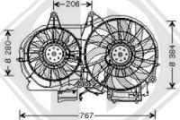 Diederichs DCL1038 - Ventilators, Motora dzesēšanas sistēma autodraugiem.lv