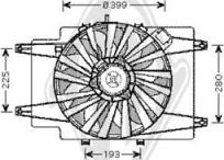 Diederichs DCL1027 - Ventilators, Motora dzesēšanas sistēma autodraugiem.lv