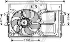 Diederichs DCL1119 - Ventilators, Motora dzesēšanas sistēma autodraugiem.lv
