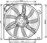 Diederichs DCL1187 - Ventilators, Motora dzesēšanas sistēma autodraugiem.lv