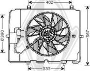 Diederichs DCL1136 - Ventilators, Motora dzesēšanas sistēma autodraugiem.lv