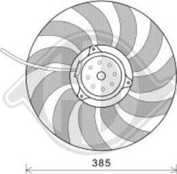 Diederichs DCL1235 - Ventilators, Motora dzesēšanas sistēma autodraugiem.lv