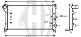 Diederichs DCM1999 - Radiators, Motora dzesēšanas sistēma autodraugiem.lv