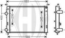 Diederichs DCM1990 - Radiators, Motora dzesēšanas sistēma autodraugiem.lv