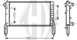 Diederichs DCM1966 - Radiators, Motora dzesēšanas sistēma autodraugiem.lv