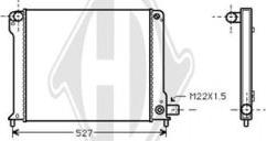 Diederichs DCM1914 - Radiators, Motora dzesēšanas sistēma autodraugiem.lv