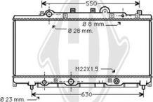 Diederichs DCM1925 - Radiators, Motora dzesēšanas sistēma autodraugiem.lv