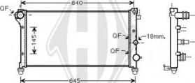 Diederichs DCM1974 - Radiators, Motora dzesēšanas sistēma autodraugiem.lv
