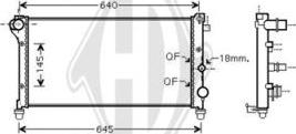 Diederichs DCM1975 - Radiators, Motora dzesēšanas sistēma autodraugiem.lv