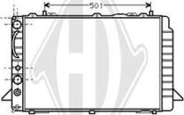 Diederichs DCM1443 - Radiators, Motora dzesēšanas sistēma autodraugiem.lv