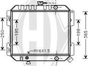 Diederichs DCM1803 - Radiators, Motora dzesēšanas sistēma autodraugiem.lv