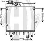 Diederichs DCM1889 - Radiators, Motora dzesēšanas sistēma autodraugiem.lv