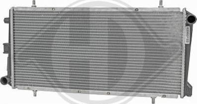 Diederichs DCM1392 - Radiators, Motora dzesēšanas sistēma autodraugiem.lv