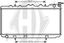 Diederichs DCM1790 - Radiators, Motora dzesēšanas sistēma autodraugiem.lv