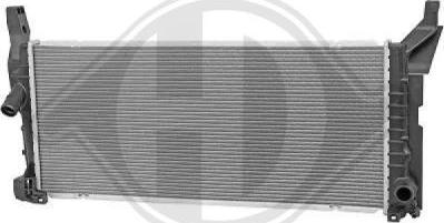 Diederichs DCM3959 - Radiators, Motora dzesēšanas sistēma autodraugiem.lv