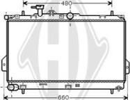 Diederichs DCM3662 - Radiators, Motora dzesēšanas sistēma autodraugiem.lv