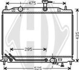 Diederichs DCM3783 - Radiators, Motora dzesēšanas sistēma autodraugiem.lv