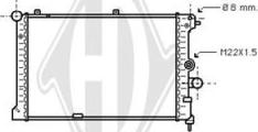 Diederichs DCM2589 - Radiators, Motora dzesēšanas sistēma autodraugiem.lv