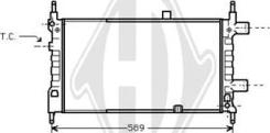 Diederichs DCM2570 - Radiators, Motora dzesēšanas sistēma autodraugiem.lv