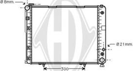 Diederichs DCM2356 - Radiators, Motora dzesēšanas sistēma autodraugiem.lv