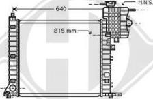 Diederichs DCM2380 - Radiators, Motora dzesēšanas sistēma autodraugiem.lv