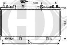 Diederichs DCM2253 - Radiators, Motora dzesēšanas sistēma autodraugiem.lv