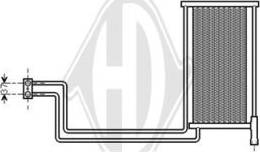 Diederichs DCO1018 - Eļļas radiators, Motoreļļa autodraugiem.lv