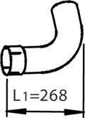 Dinex 47258 - Izplūdes caurule autodraugiem.lv