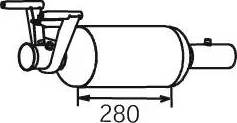 Dinex 56345 - Nosēdumu / Daļiņu filtrs, Izplūdes gāzu sistēma autodraugiem.lv