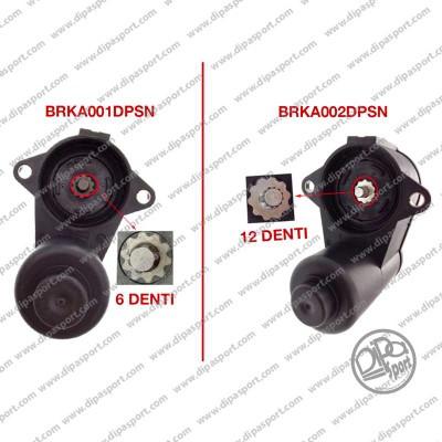 Dipasport BRKA001DPSN - Regulējošais elements, Stāvbremžu sistēmas bremžu suports autodraugiem.lv