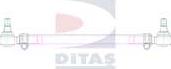 Ditas A1-1640 - Stūres šķērsstiepnis autodraugiem.lv