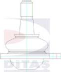 Ditas A2-1095 - Balst / Virzošais šarnīrs autodraugiem.lv