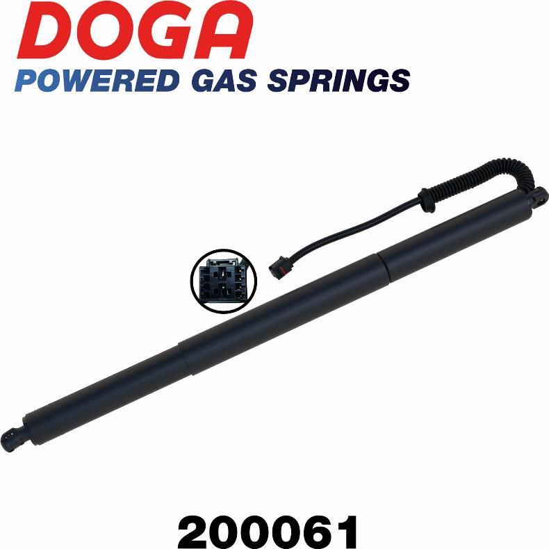 DOGA 200061 - Elektromotors, Bagāžas nod. vāks autodraugiem.lv