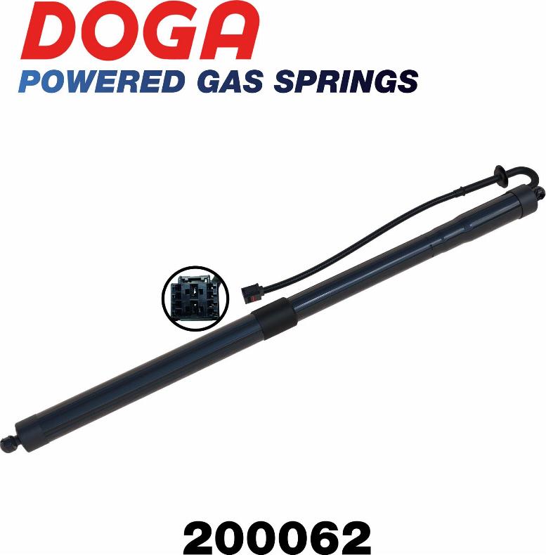 DOGA 200062 - Elektromotors, Bagāžas nod. vāks autodraugiem.lv