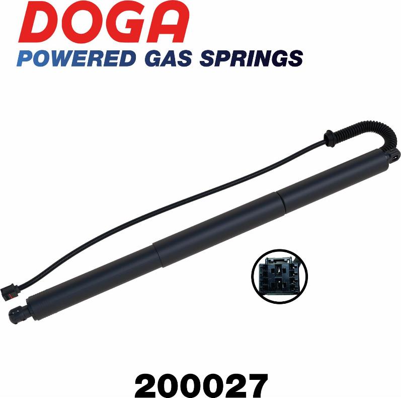 DOGA 200027 - Elektromotors, Bagāžas nod. vāks autodraugiem.lv